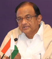 Finance Minister P Chidambaram 